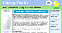 Desktop Screenshot of cheap-tanks.com