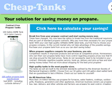 Tablet Screenshot of cheap-tanks.com